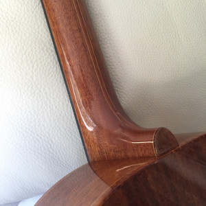 Mahogany with maple neck